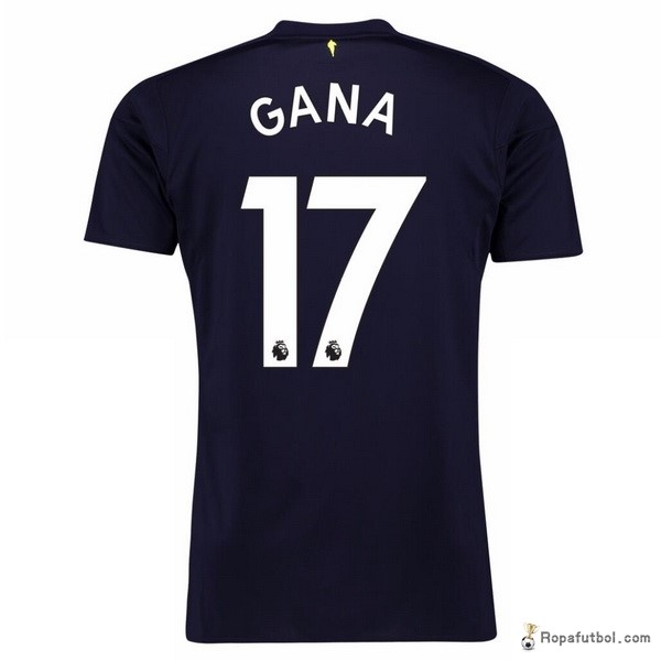Camiseta Everton Replica Tercera Ropa Gana 2017/18